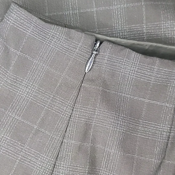 BROOKS BROTHERS Brookscool 100% Merino Wool Italy Portugal Knee Pencil  Plaid - Picture 7 of 9